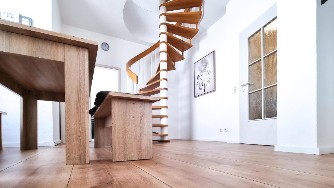 Malerische Maisonettewohnung Mit Zwei Balkonen Plauen Bagian luar foto