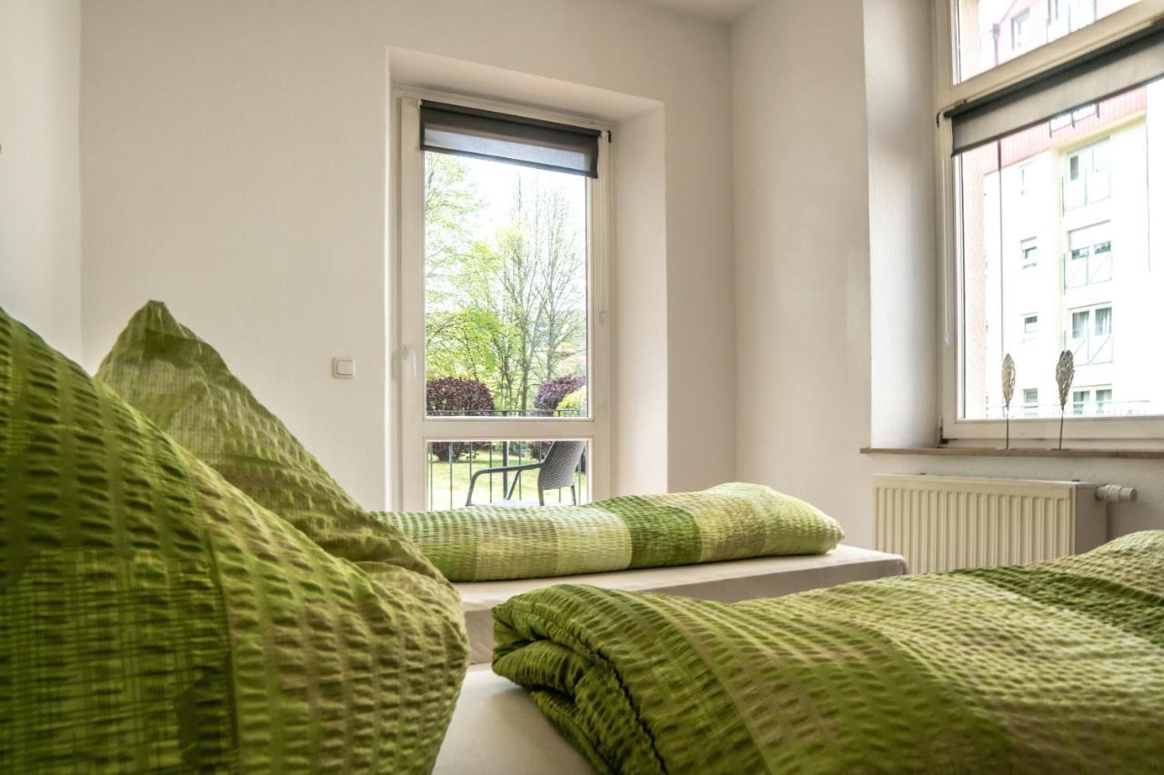 Malerische Maisonettewohnung Mit Zwei Balkonen Plauen Bagian luar foto