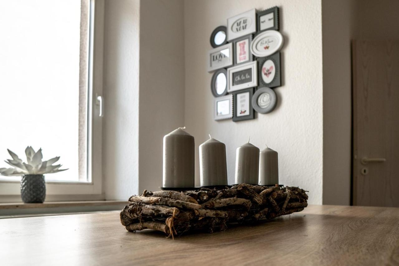 Malerische Maisonettewohnung Mit Zwei Balkonen Plauen Bagian luar foto