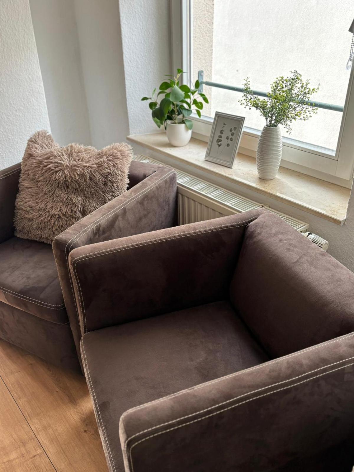 Malerische Maisonettewohnung Mit Zwei Balkonen Plauen Bagian luar foto
