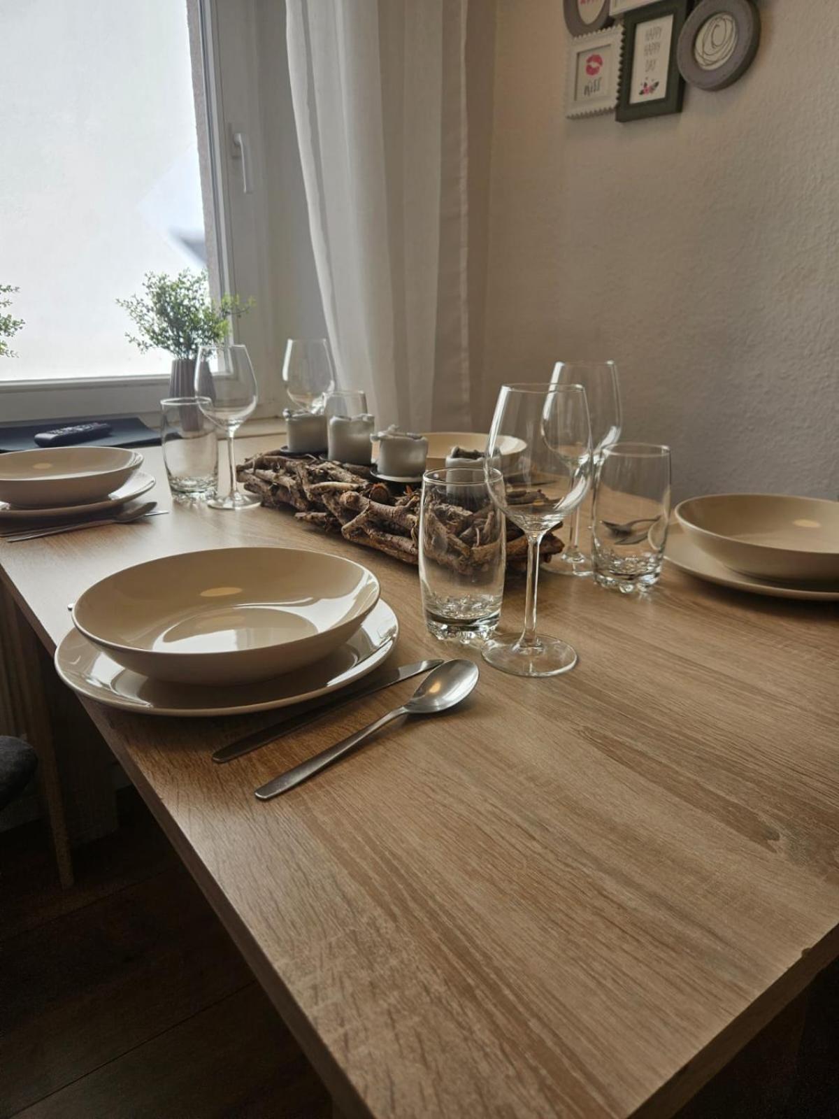 Malerische Maisonettewohnung Mit Zwei Balkonen Plauen Bagian luar foto
